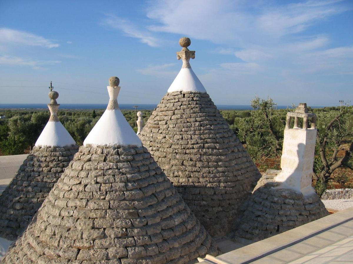 Villa 4 Trulli, Sea View, Vista Mare, Isolata Ostuni Ngoại thất bức ảnh